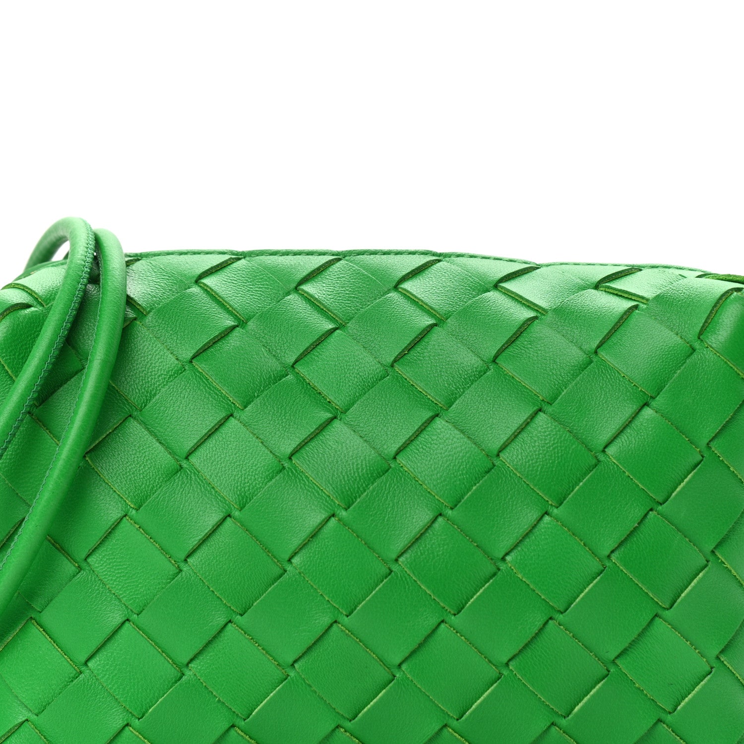 Bottega Veneta Nappa Intrecciato Mini Loop Camera Bag Parakeet 7 of 9
