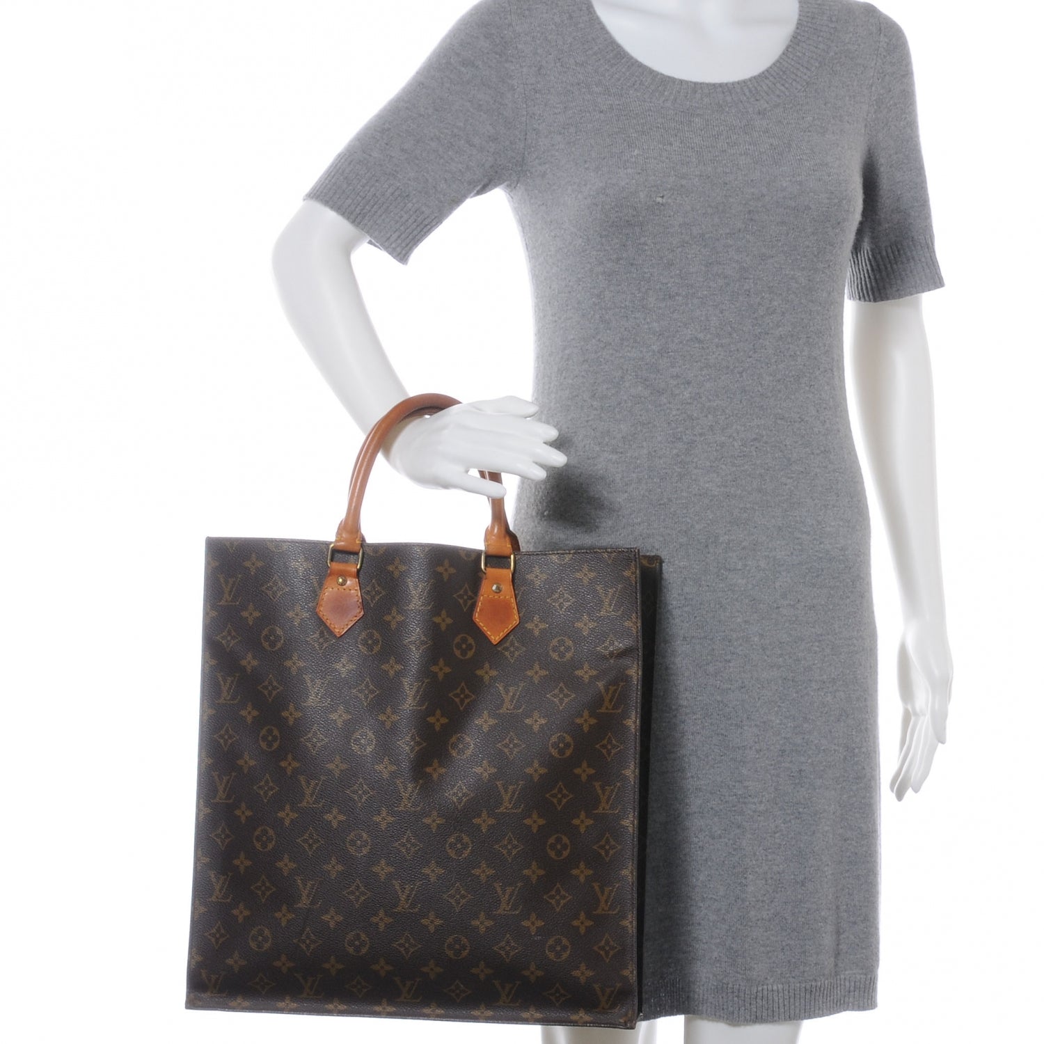 Louis Vuitton Monogram Sac Plat 2 of 7