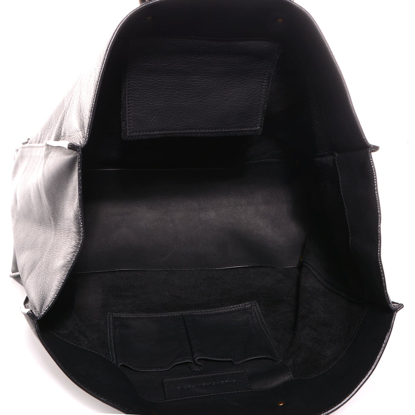 Supple Calfskin Papier A4 Tote Black