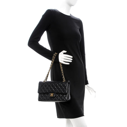 Chanel Caviar Quilted Medium Double Flap Black 3 of 9