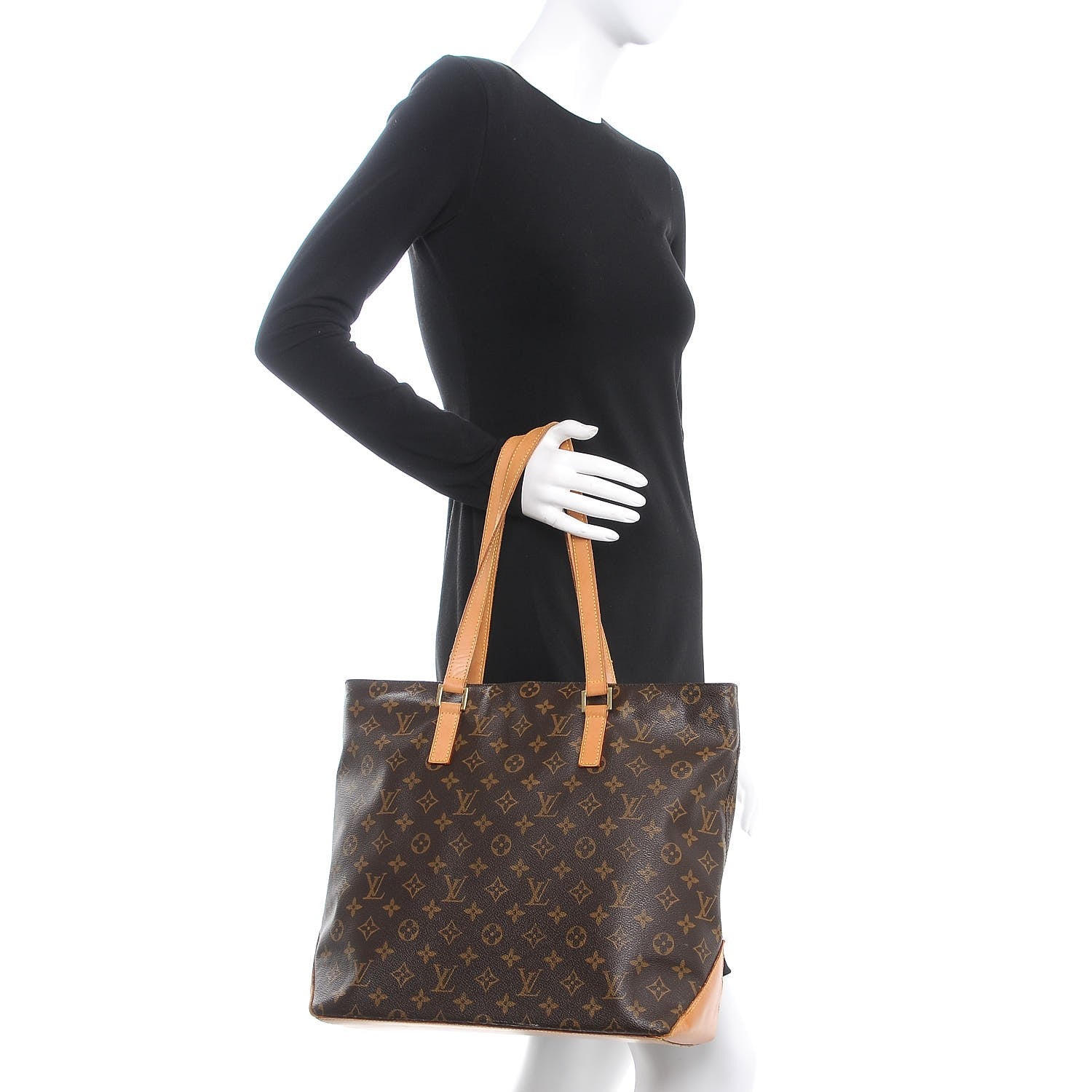 Louis Vuitton Monogram Cabas Mezzo 2 of 12