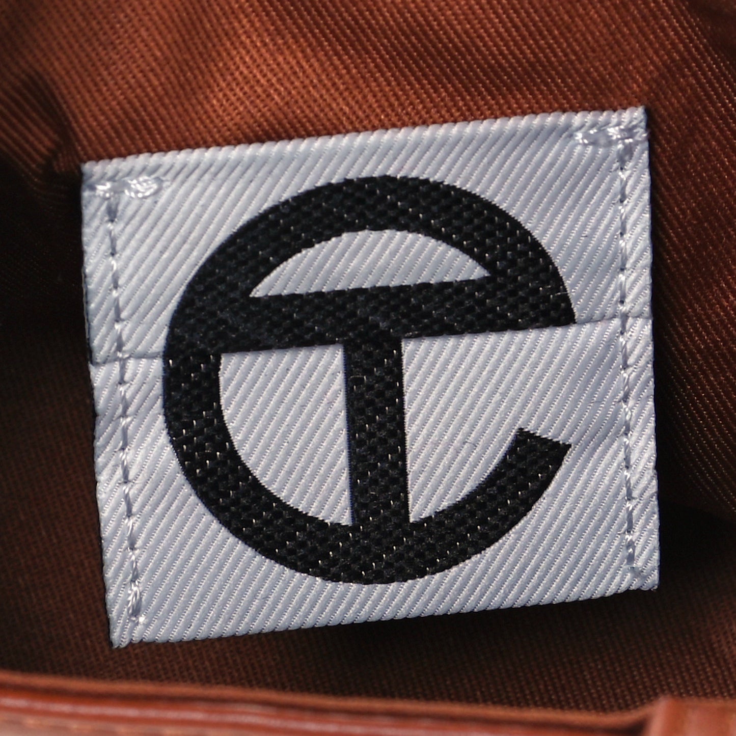 Vegan Leather Small Shopping Bag Tan