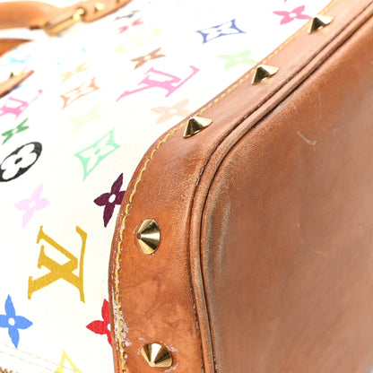 Louis Vuitton Monogram Multicolor Alma PM White 10 of 12