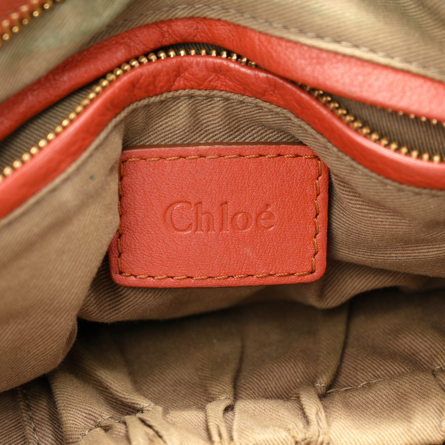 Calfskin Medium Marcie Satchel Brown Delight