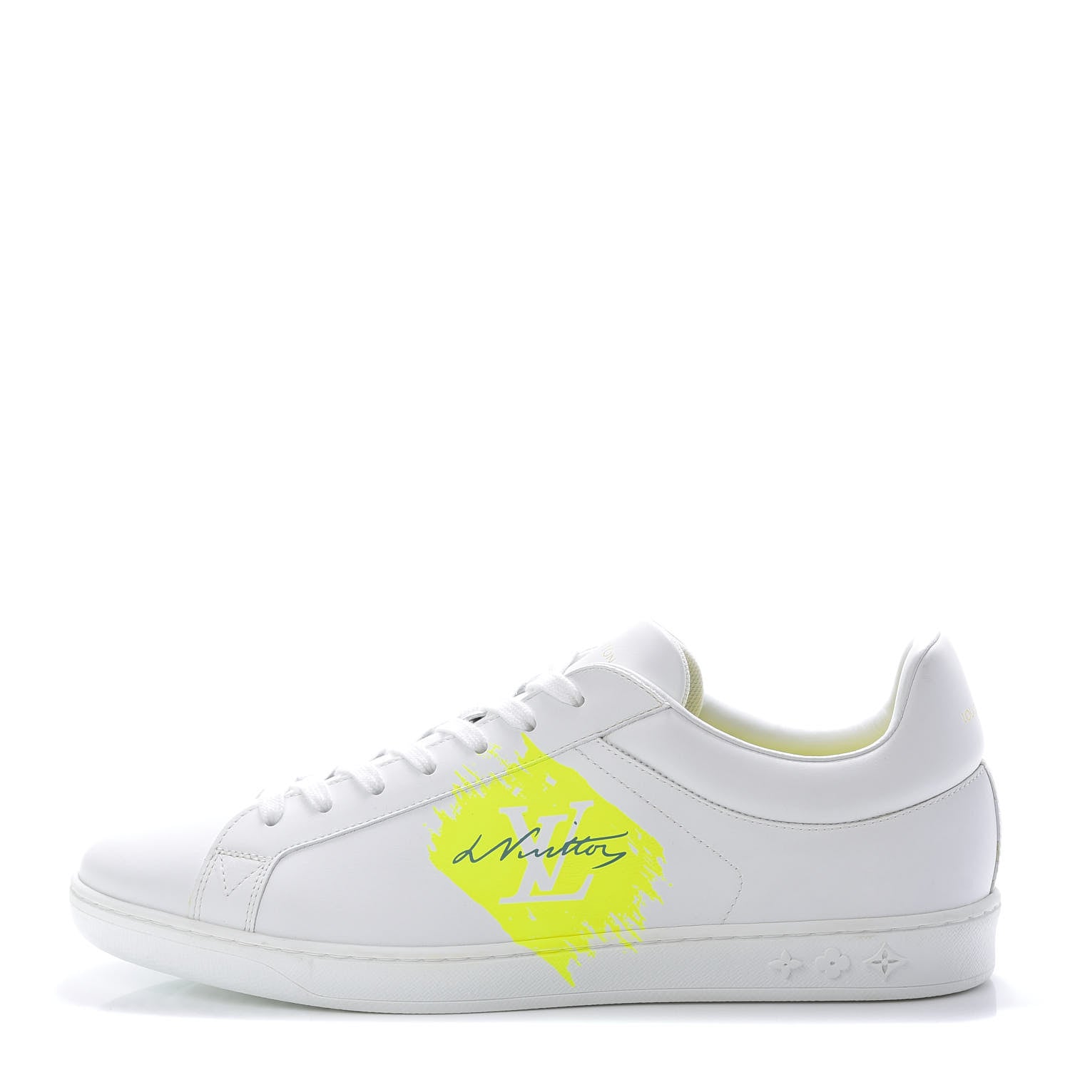 Louis Vuitton Calfskin Luxembourg Sneakers 9 White 1 of 9