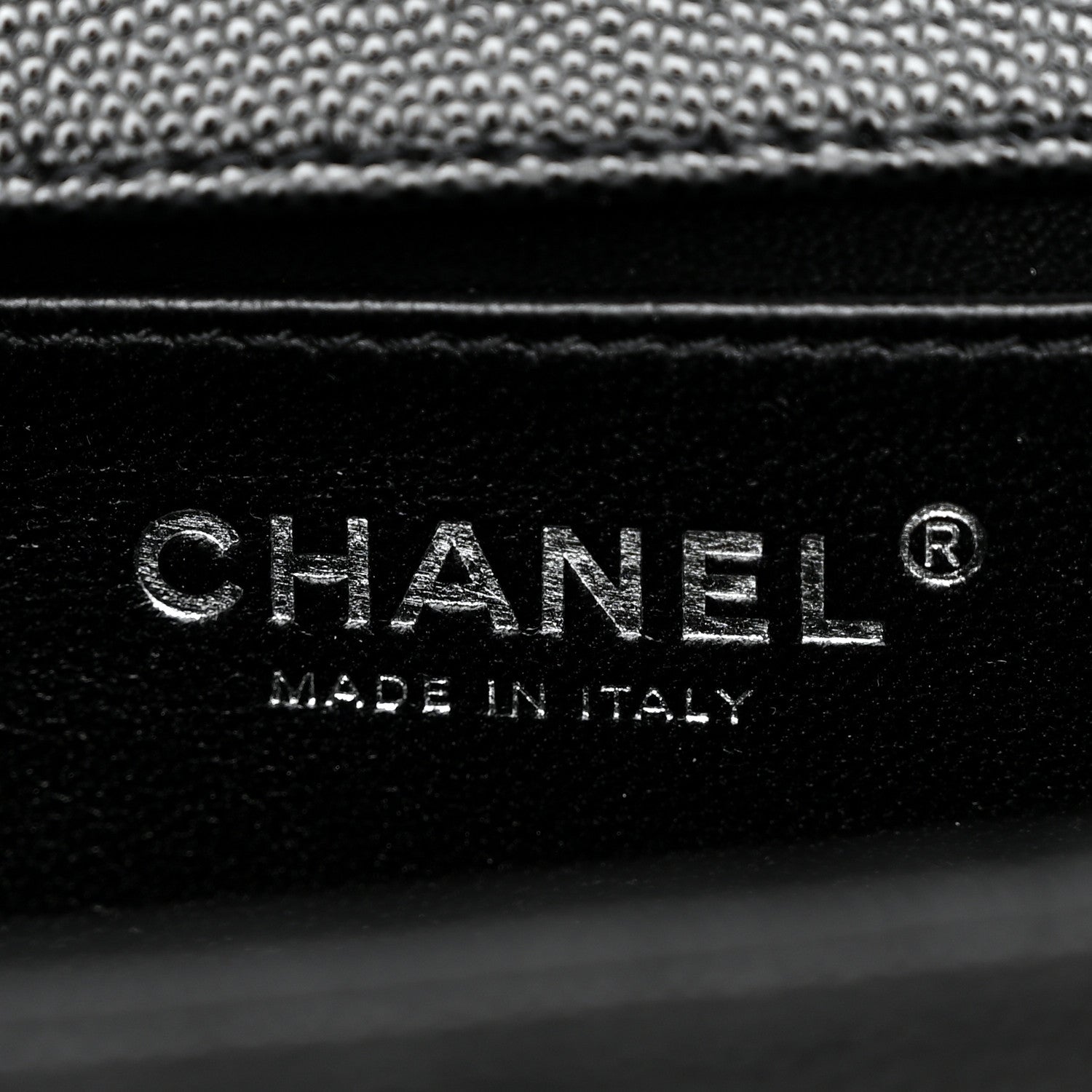 Chanel Caviar Quilted Medium Boy Flap Black 6 of 11