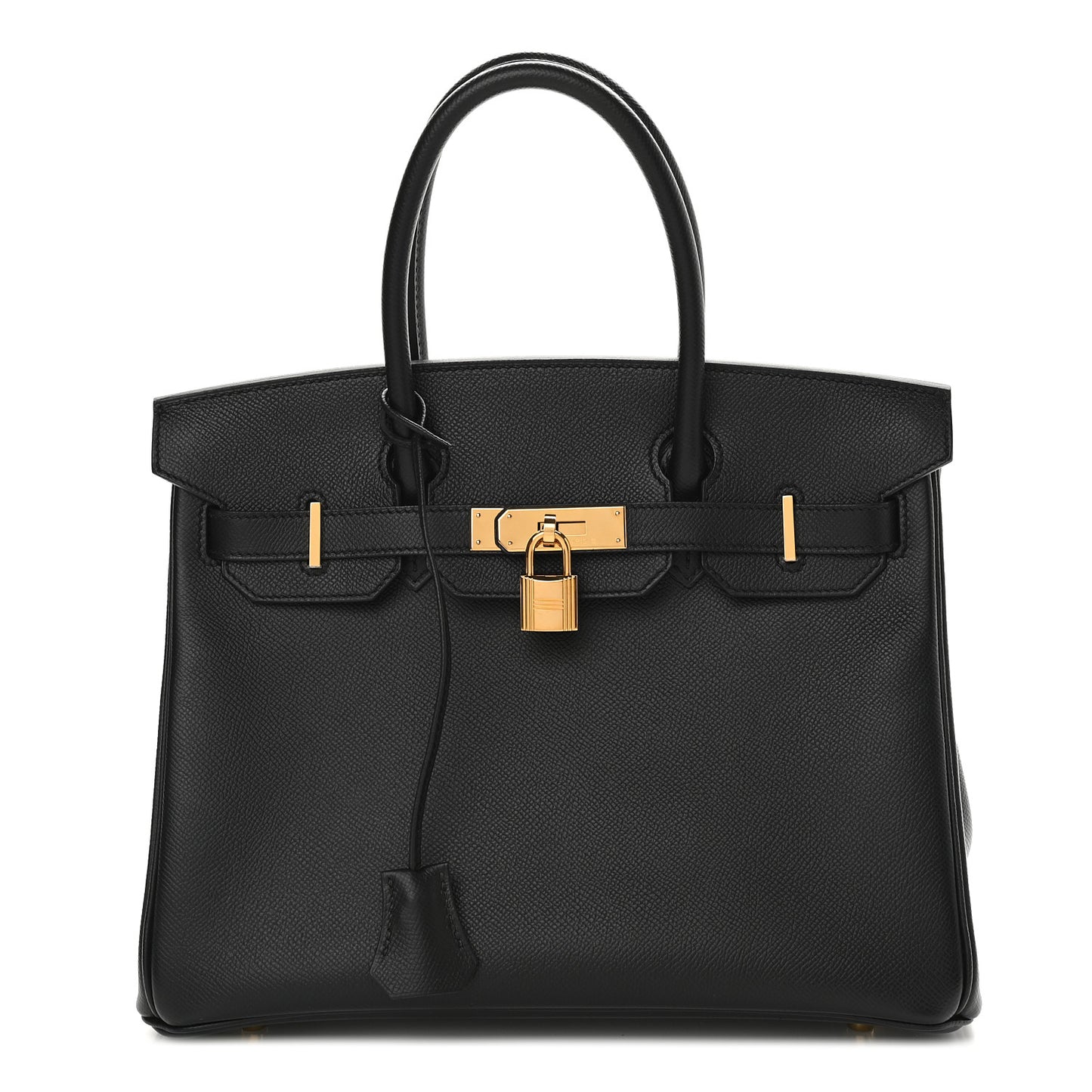 Epsom Birkin 30 Black