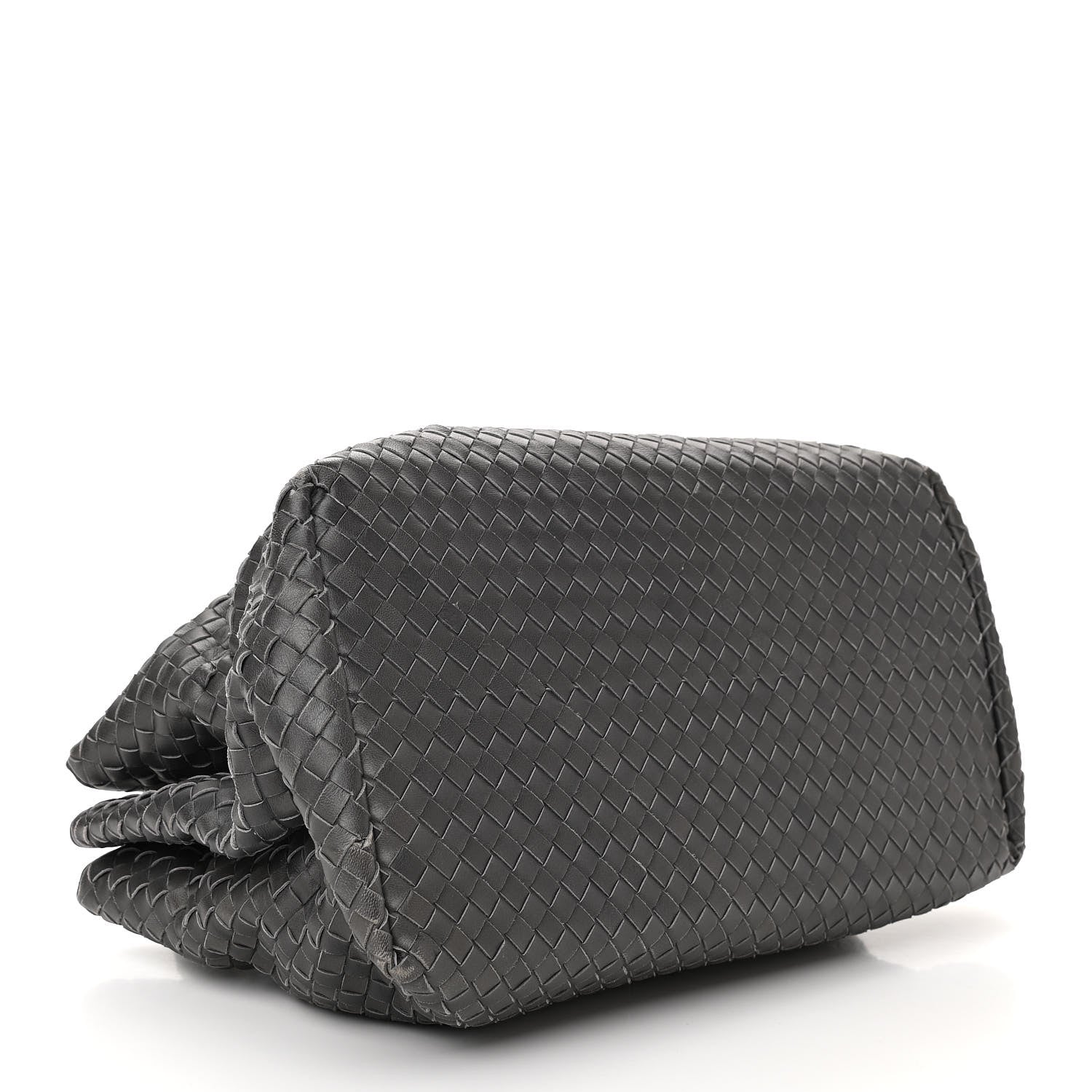 Bottega Veneta Nappa Intrecciato Medium Roma Tote Ferro Gray 4 of 9