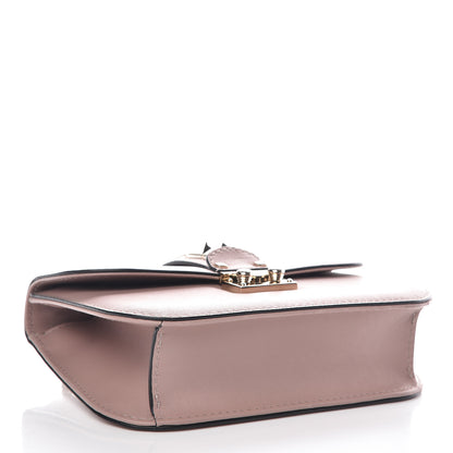 Valentino Garavani Vitello Small Glam Lock Rockstud Flap Poudre 4 of 8