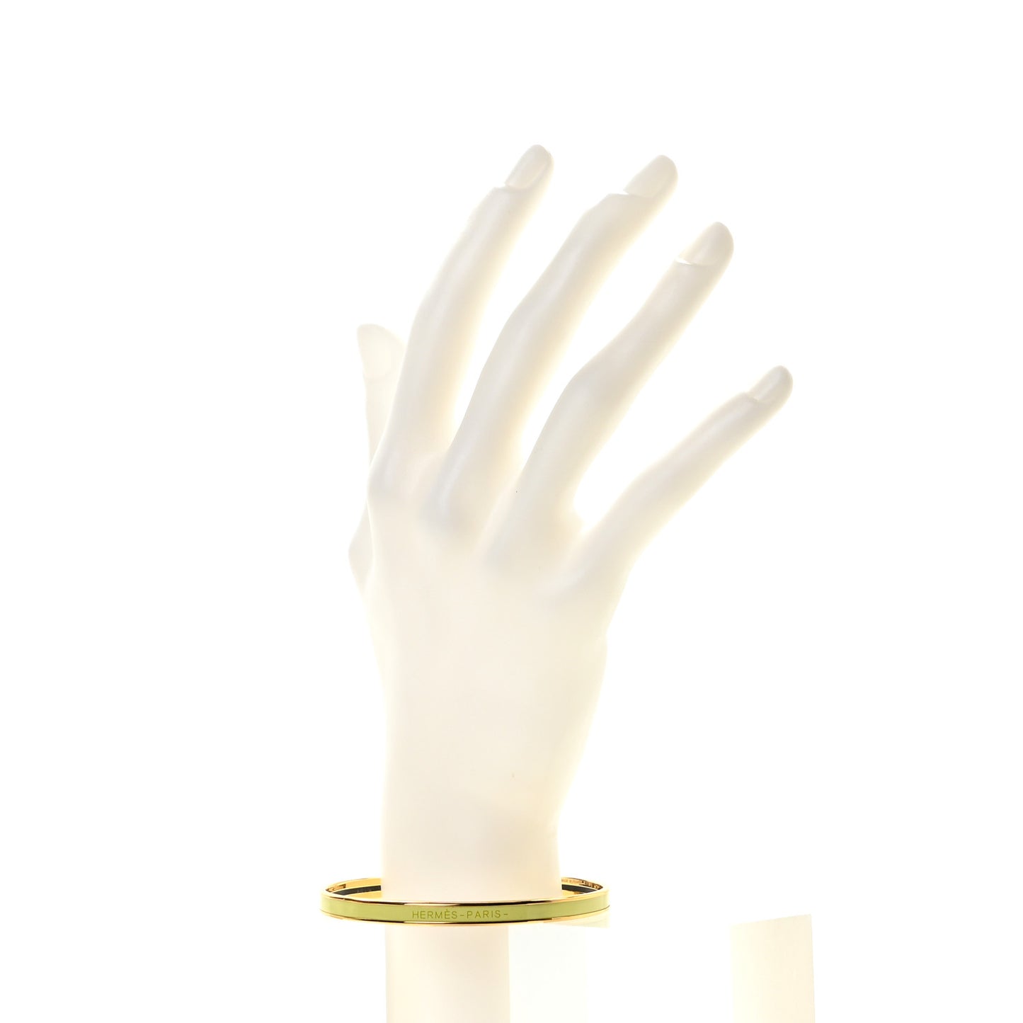 Enamel Printed Extra Narrow Bracelet 62 Lime