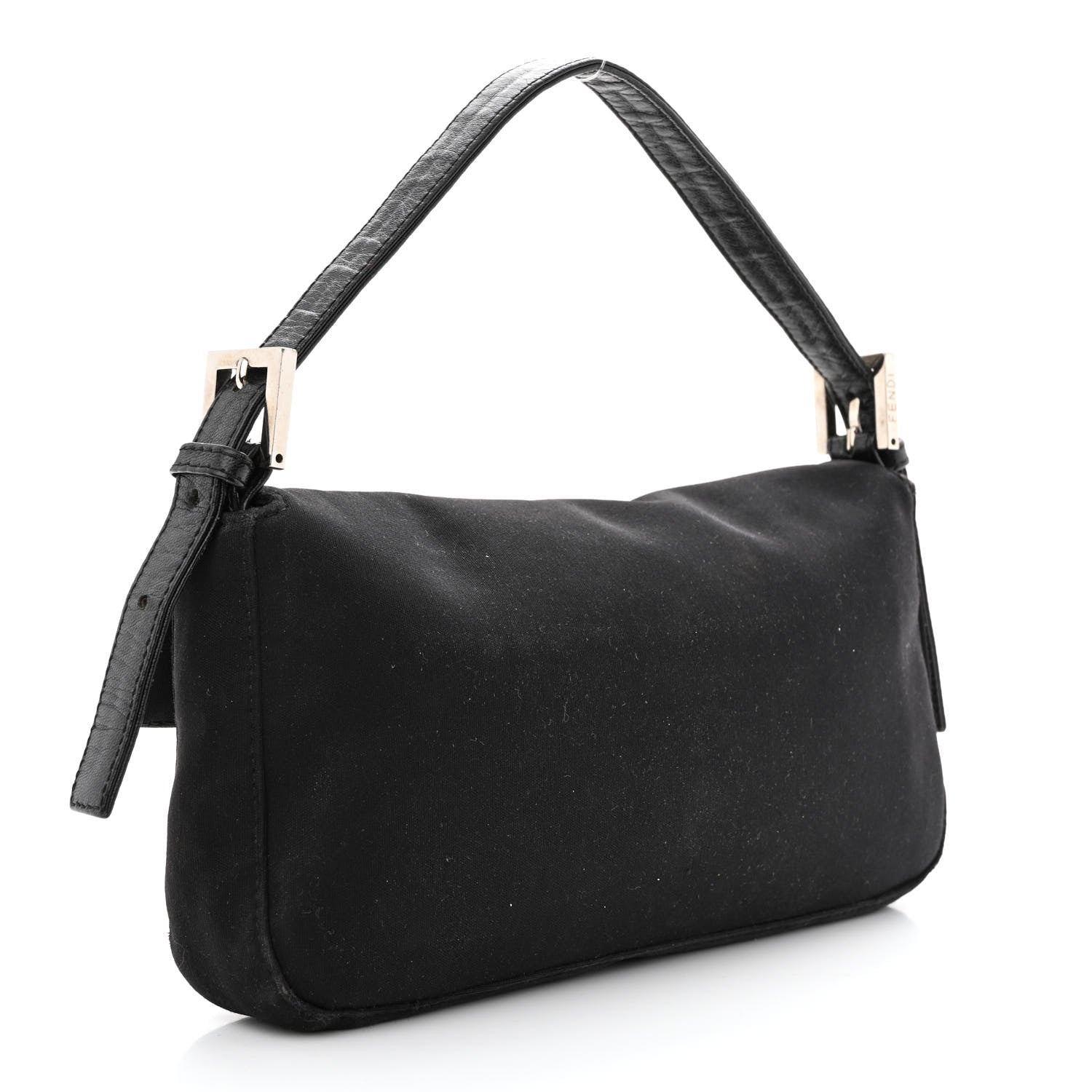 Fendi Nylon Baguette Black 3 of 12