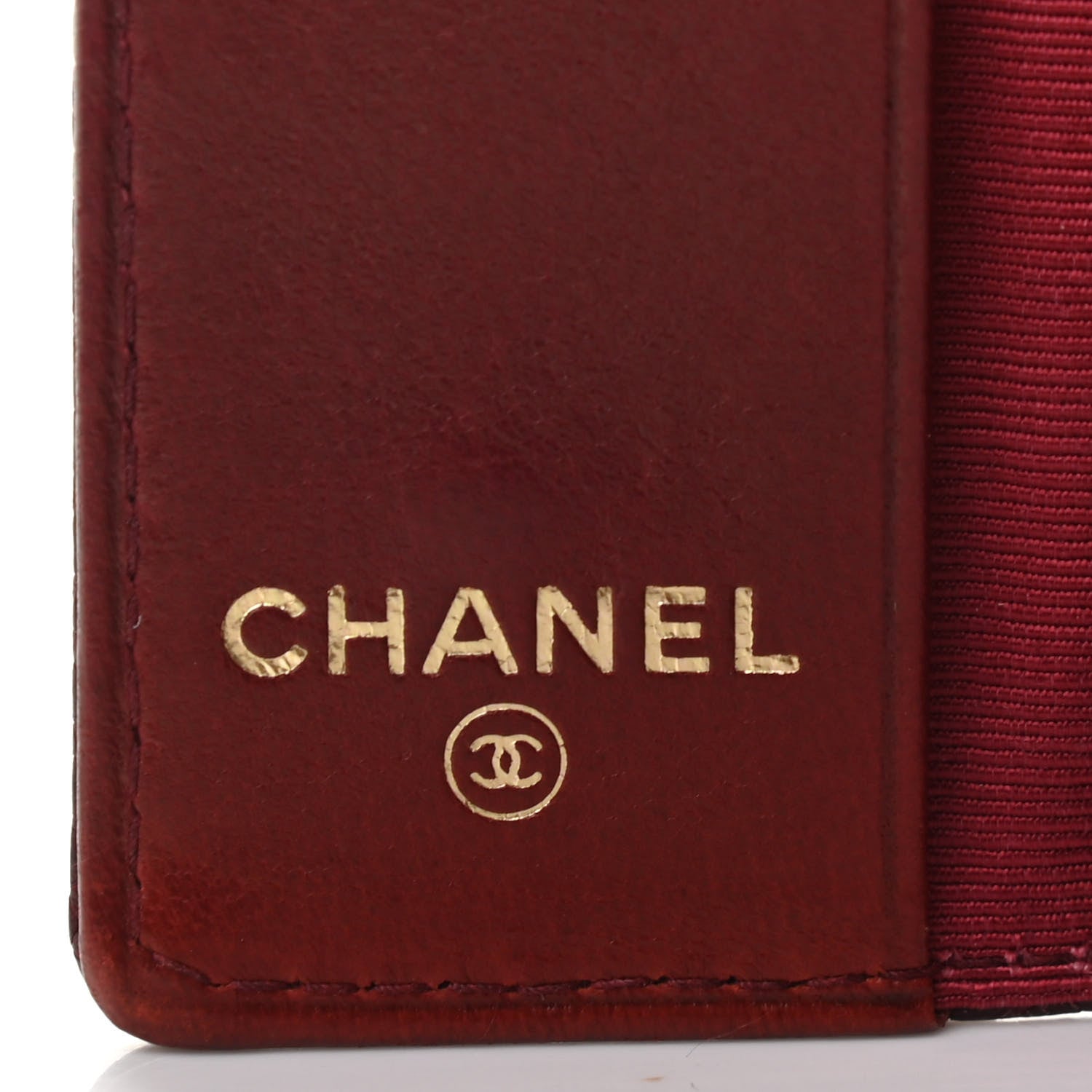 Chanel Caviar Timeless CC 6 Key Holder Case Dark Red 6 of 7