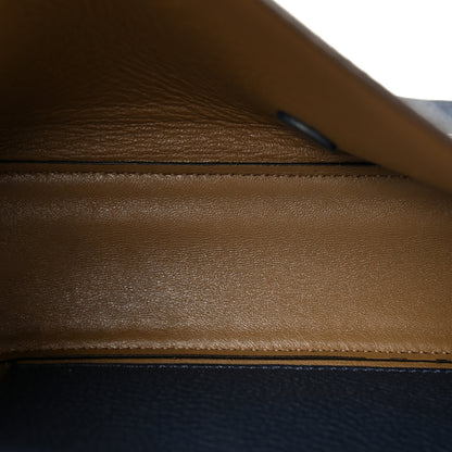 Fendi Cuoio Romano Selleria Baguette Indaco 5 of 9