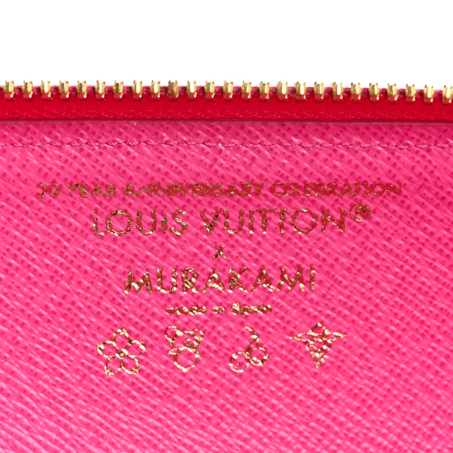 Louis Vuitton LV X TM Monogram Multicolor Charlotte Pencil Pouch Fuchsia 6 of 8