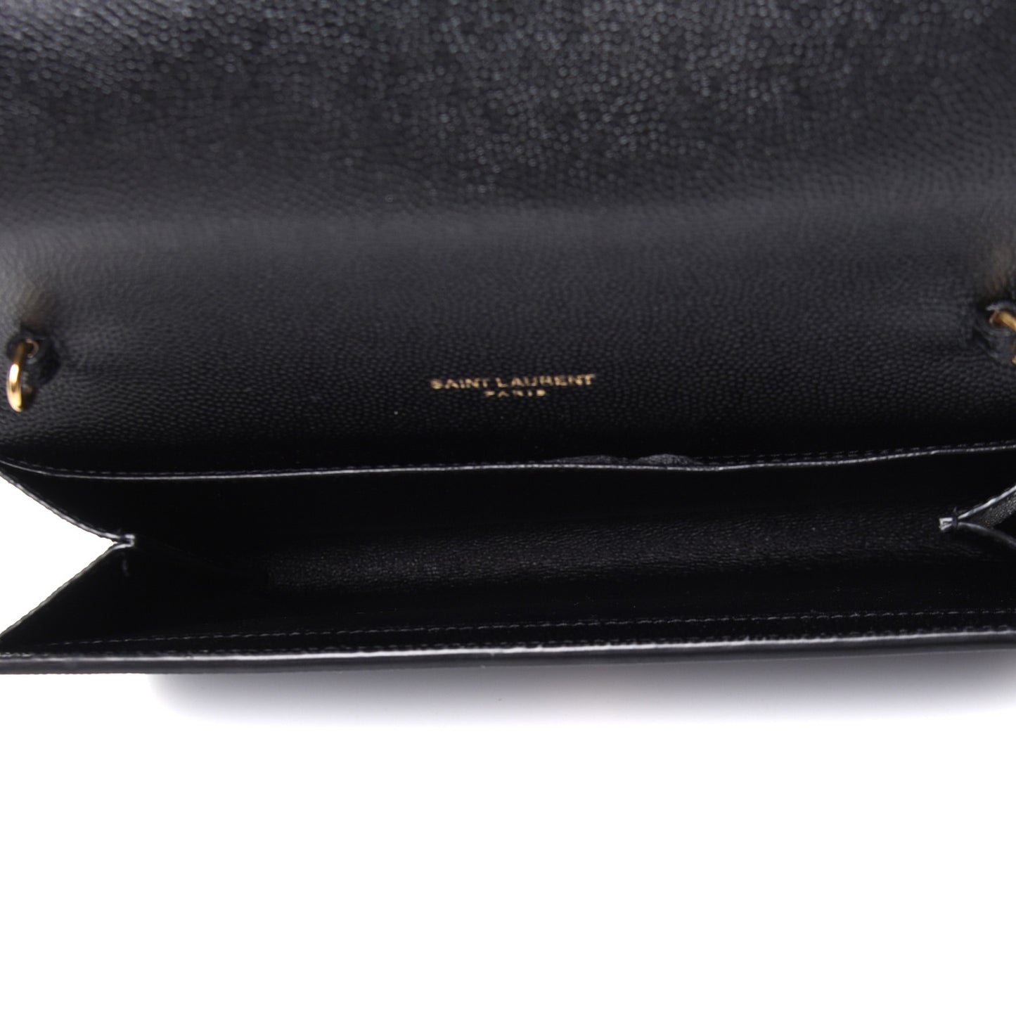 Grain De Poudre Uptown Chain Wallet Black