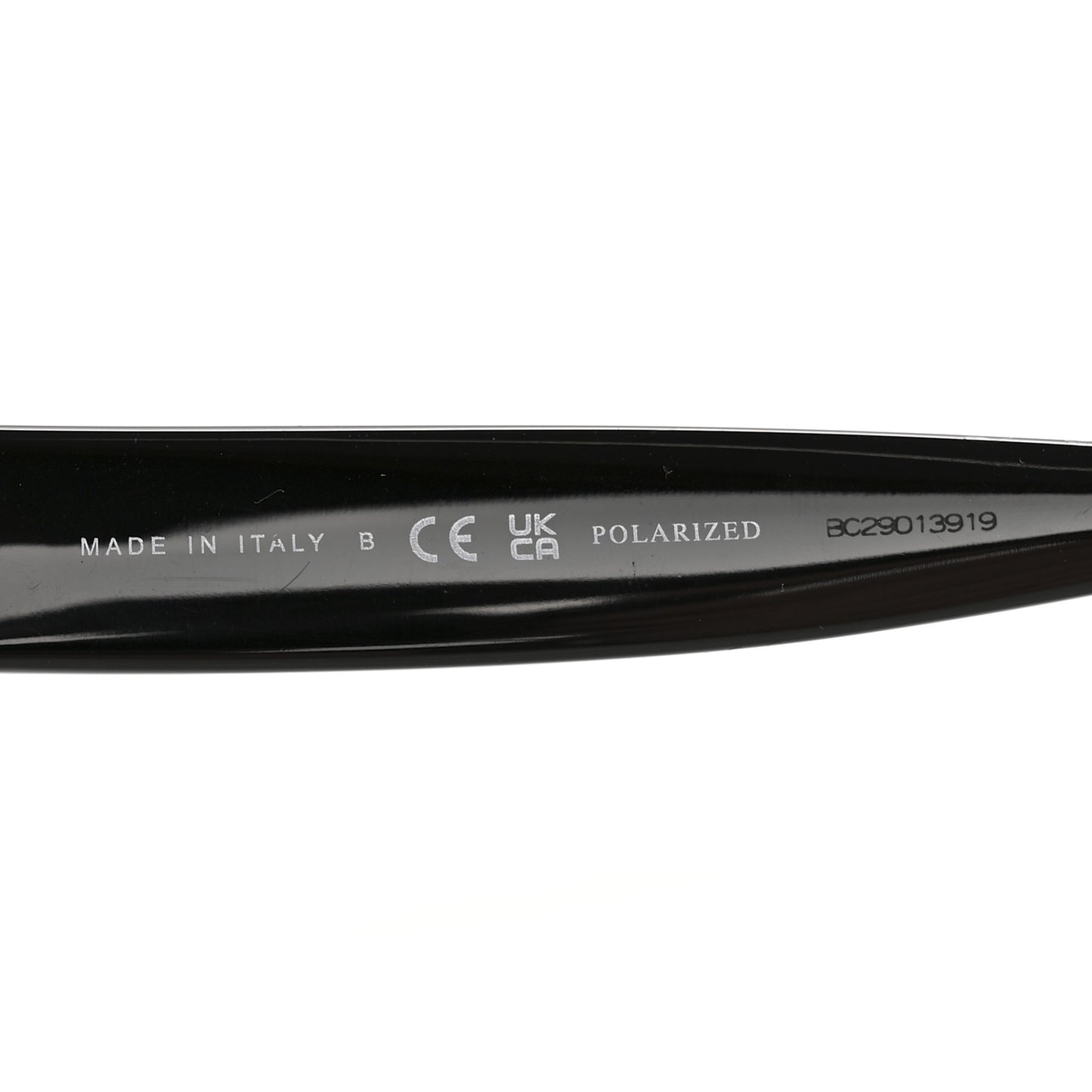 Acetate Polarized Square CC Sunglasses 5380 Black