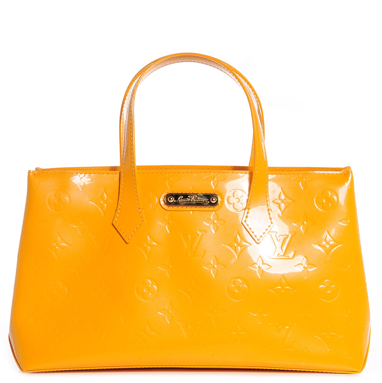 Louis Vuitton Vernis Wilshire PM Jaune Passion 1 of 9
