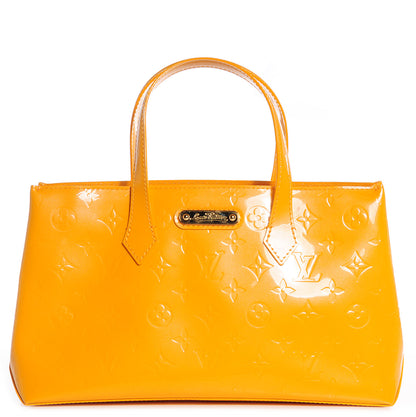Louis Vuitton Vernis Wilshire PM Jaune Passion 1 of 9
