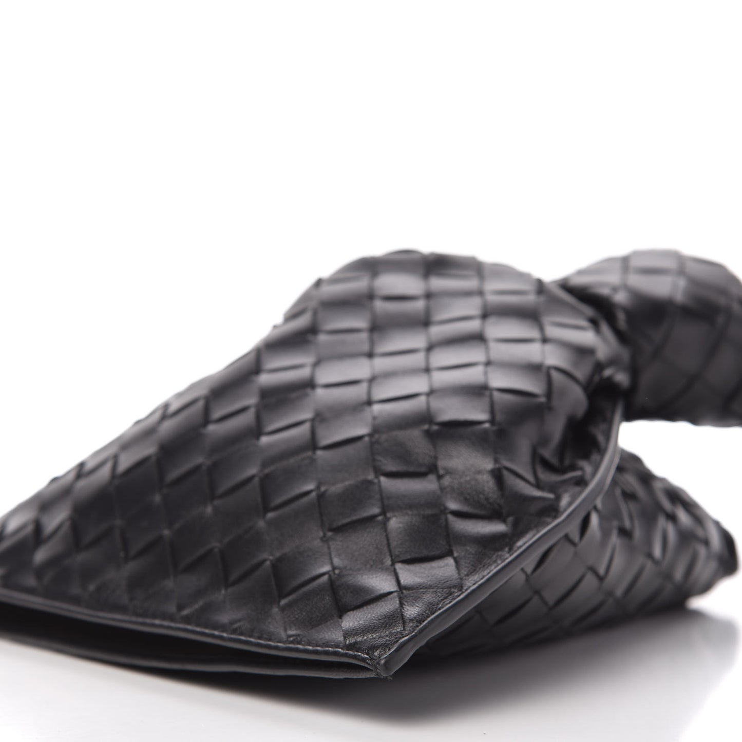 Nappa Intrecciato Mini BV Twist Black