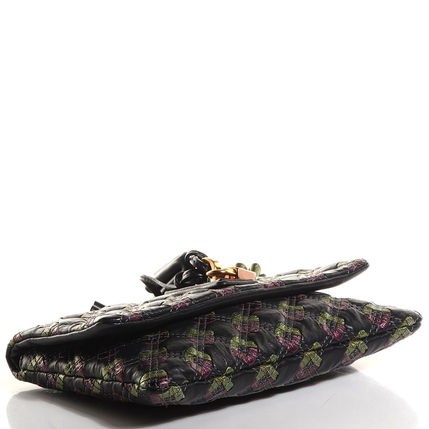 Marc Jacobs Leather Memphis Clutch Black 4 of 7