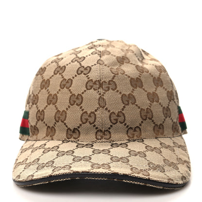 Gucci Monogram Web Baseball Hat L Beige Cocoa 3 of 10