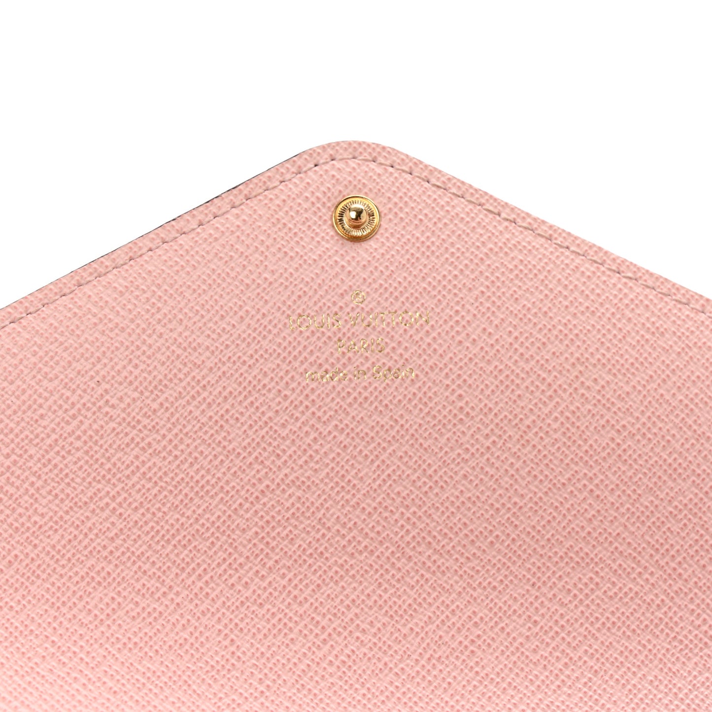 Monogram Josephine Wallet Rose Ballerine