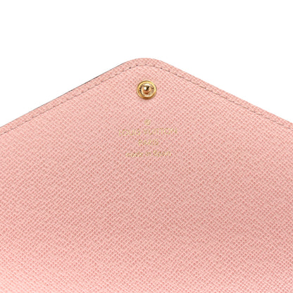 Louis Vuitton Monogram Josephine Wallet Rose Ballerine 7 of 11