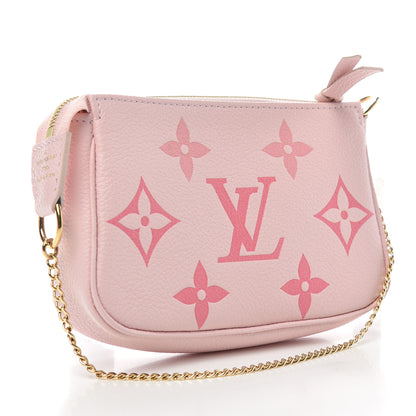 Louis Vuitton Empreinte Monogram Giant By The Pool Mini Pochette Accessories Bouton De Rose 3 of 8