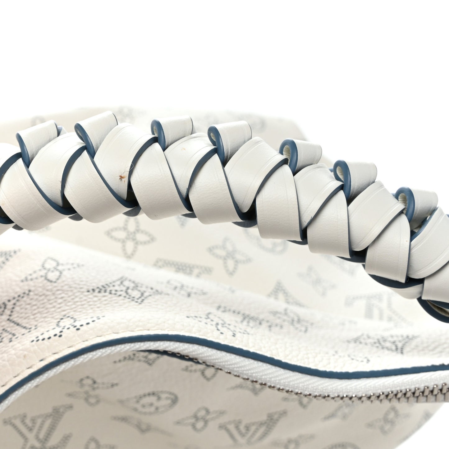 Mahina Beaubourg Hobo MM Snow Orage Blue