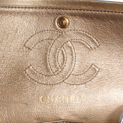 Chanel Lame Quilted Small Flap Metallic Gold 6 of 10