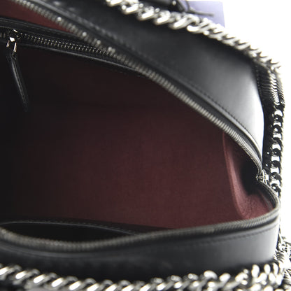 Stella McCartney Eco Alter Nappa Mini Falabella Box Bird Top Handle Bag Black 5 of 9