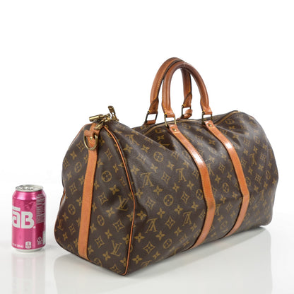 Louis Vuitton Monogram Keepall Bandouliere 45 3 of 10