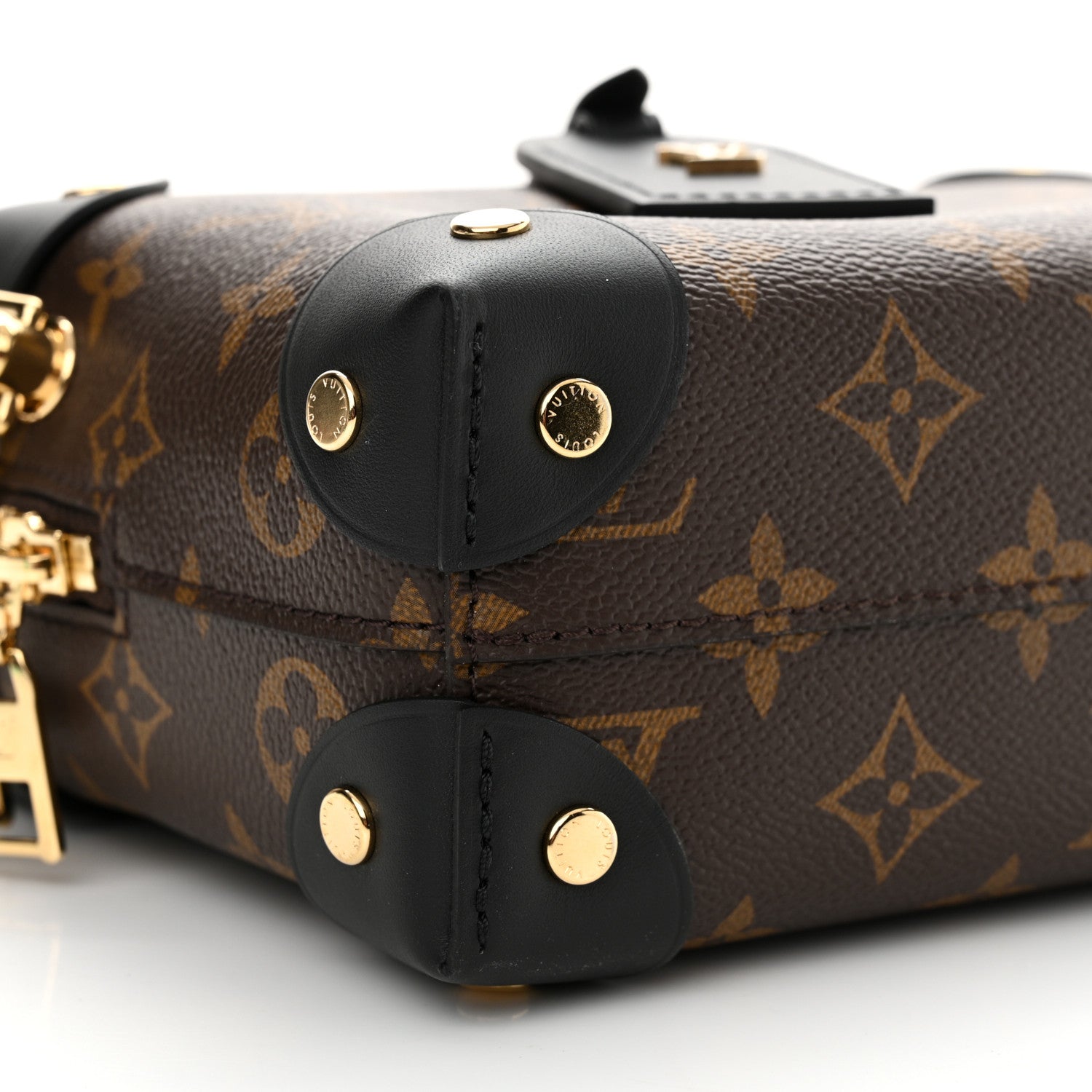 Louis Vuitton Monogram Petite Malle Souple Black 8 of 9