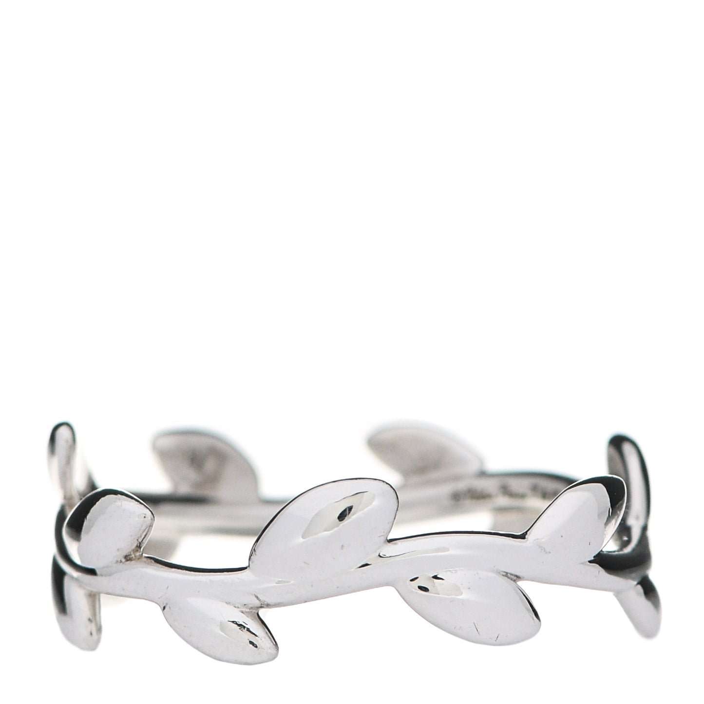Sterling Silver Paloma Picasso Narrow Olive Leaf Band Ring 52 6