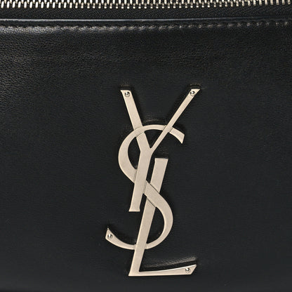 Saint Laurent Calfskin Monogram Belt Bag Black 7 of 7