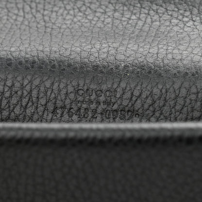 Gucci Calfskin Super Mini Dionysus Shoulder Bag Black 6 of 11