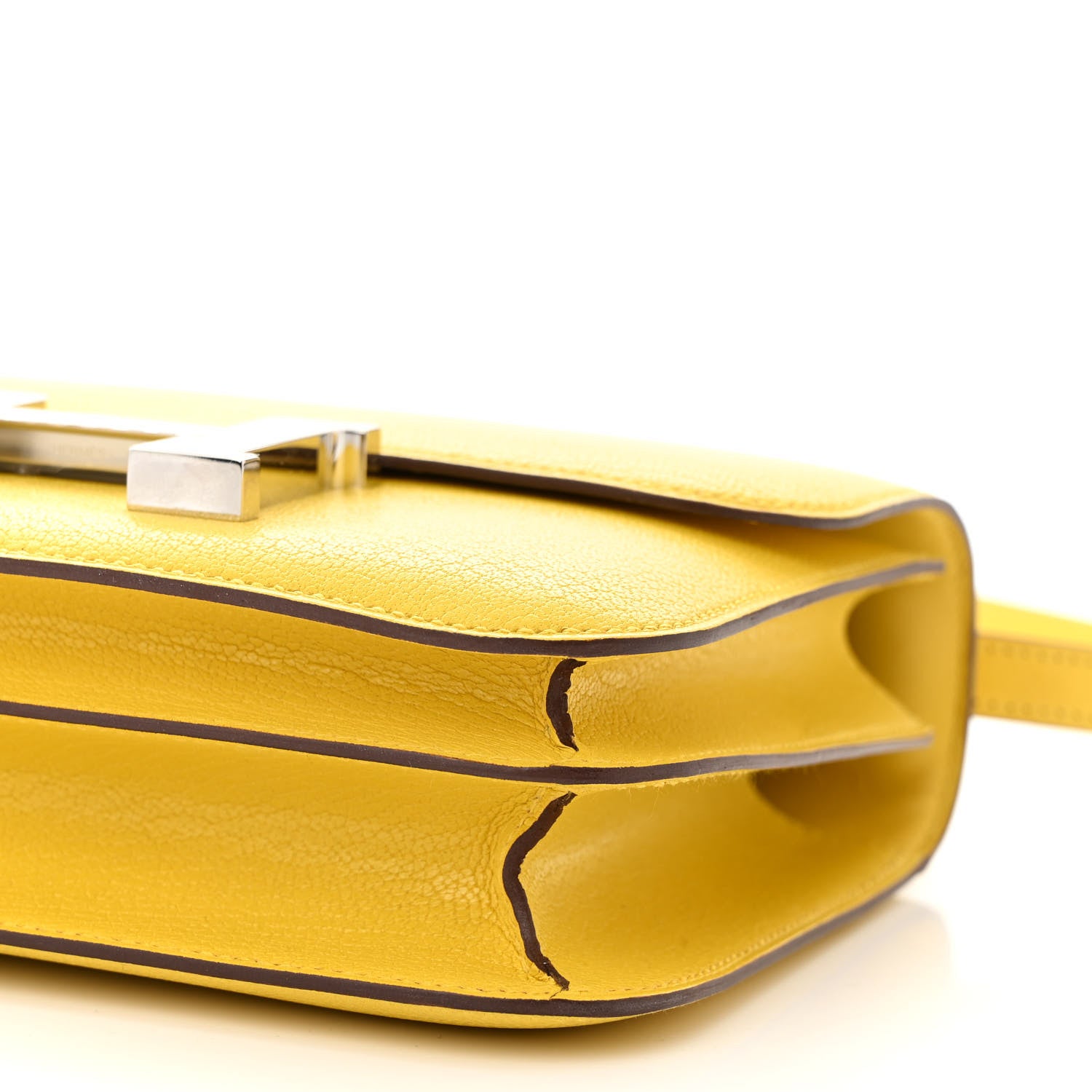 Hermes Chevre Mysore Constance 18 Jaune De Naples 11 of 14