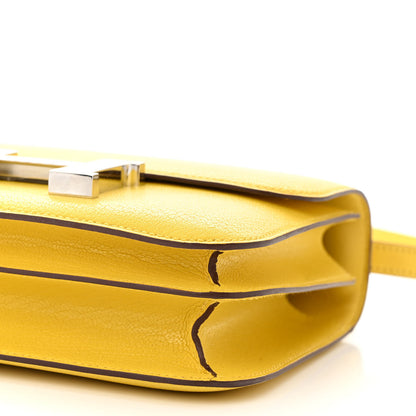 Hermes Chevre Mysore Constance 18 Jaune De Naples 11 of 14