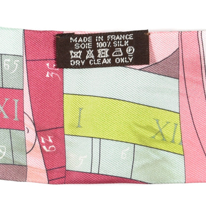Hermes Silk Astrologie Nouvelle Twilly Rose Framboise Pistache 3 of 4