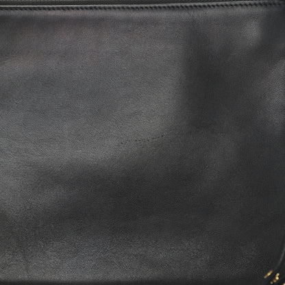 Celine Lambskin Large Trio Crossbody Bag Black 13 of 14