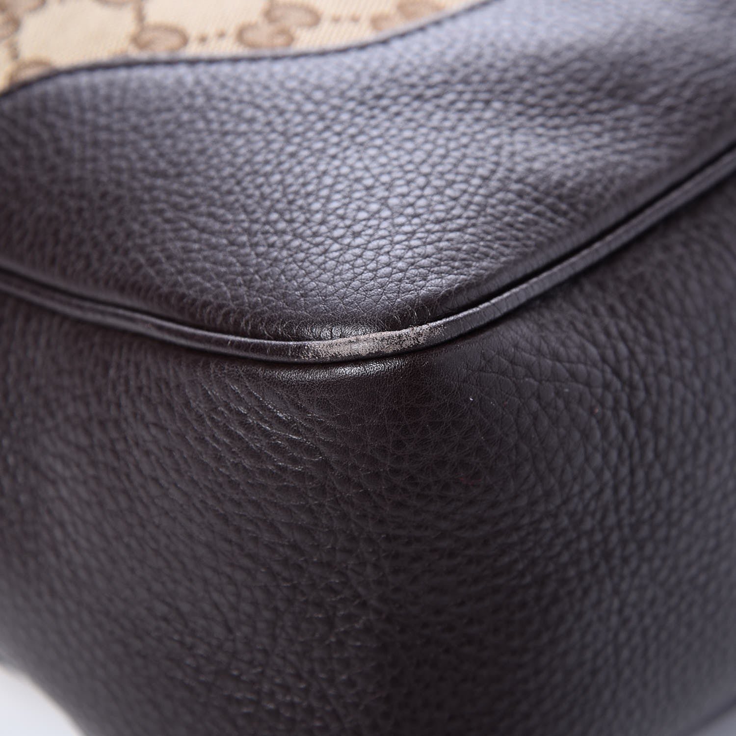 Gucci Monogram Medium Diana Bamboo Shoulder Bag Dark Brown 11 of 12