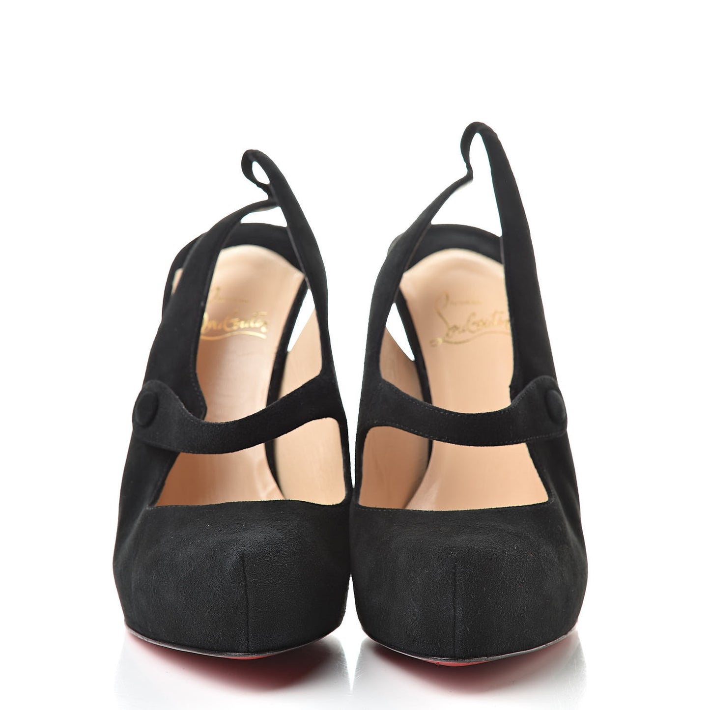 Suede Rolande Boucle 120 Pumps 39.5 Black