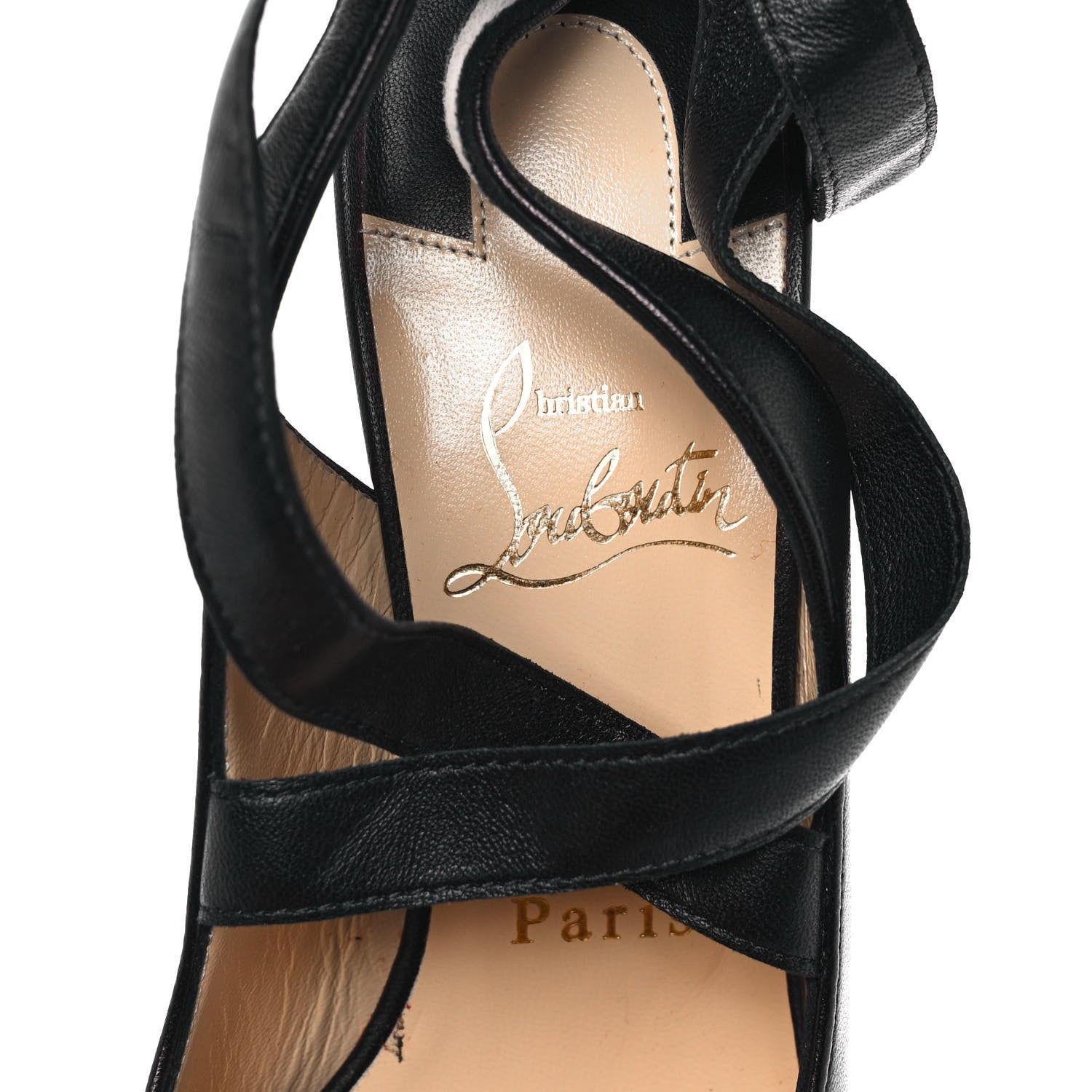 Christian Louboutin Nappa Altilege 120 Pumps 37 Black 7 of 8
