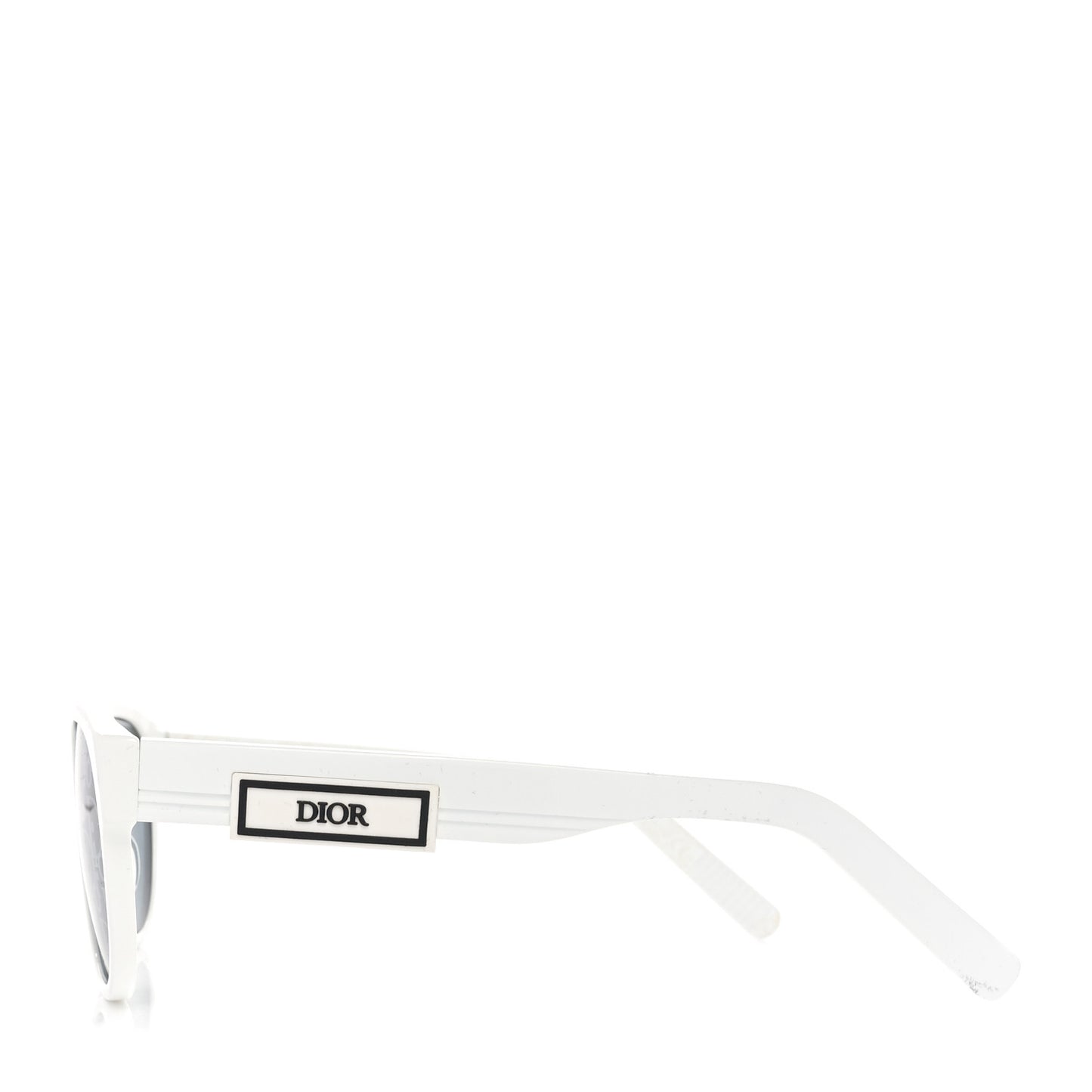 Acetate DiorB23 R1I Oblique Sunglasses White