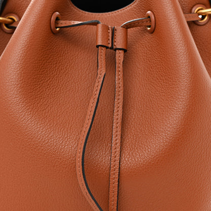 Chloe Grained Calfskin Marcie Bucket Bag Tan 8 of 11