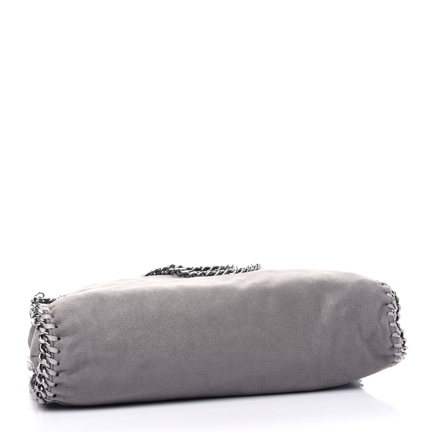 Stella McCartney Shaggy Deer Falabella Fold Over Tote Grey 4 of 11
