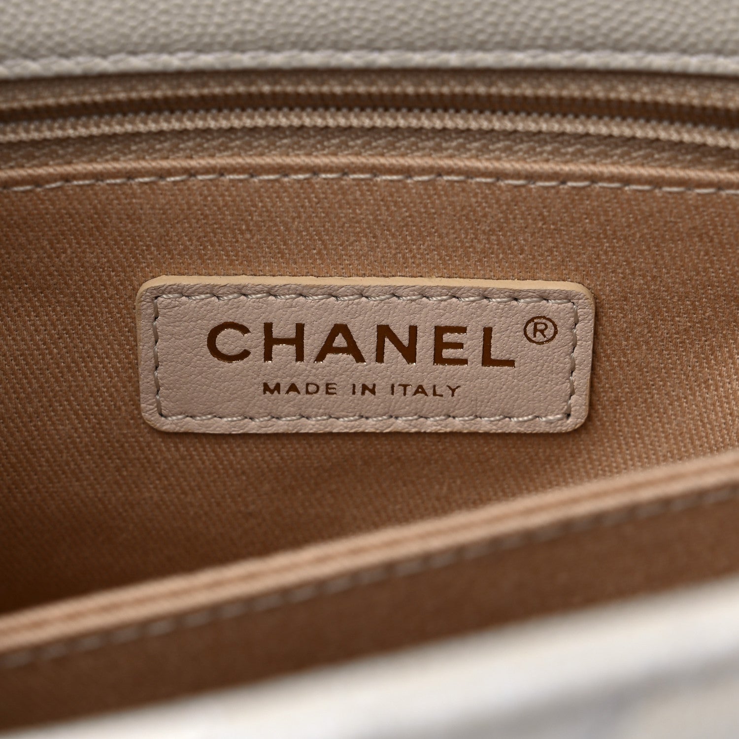 Chanel Iridescent Caviar Quilted Mini Coco Handle Flap White 6 of 9