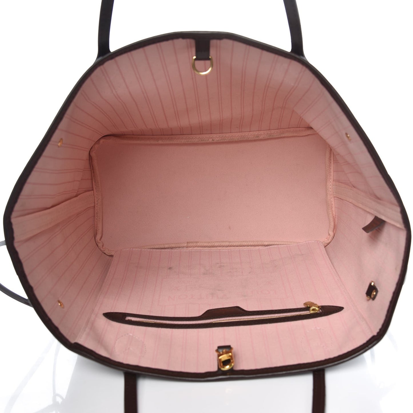Damier Ebene Neo Neverfull MM Rose Ballerine