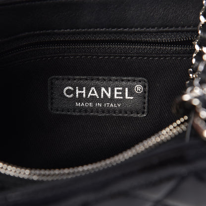Chanel Patent Quilted Coco Shine Small Accordion Flap Black 7 of 11