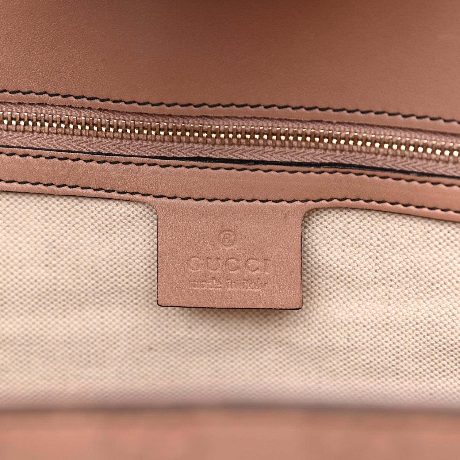 Gucci Guccissima Large Emily Chain Shoulder Bag Camelia 6 of 10